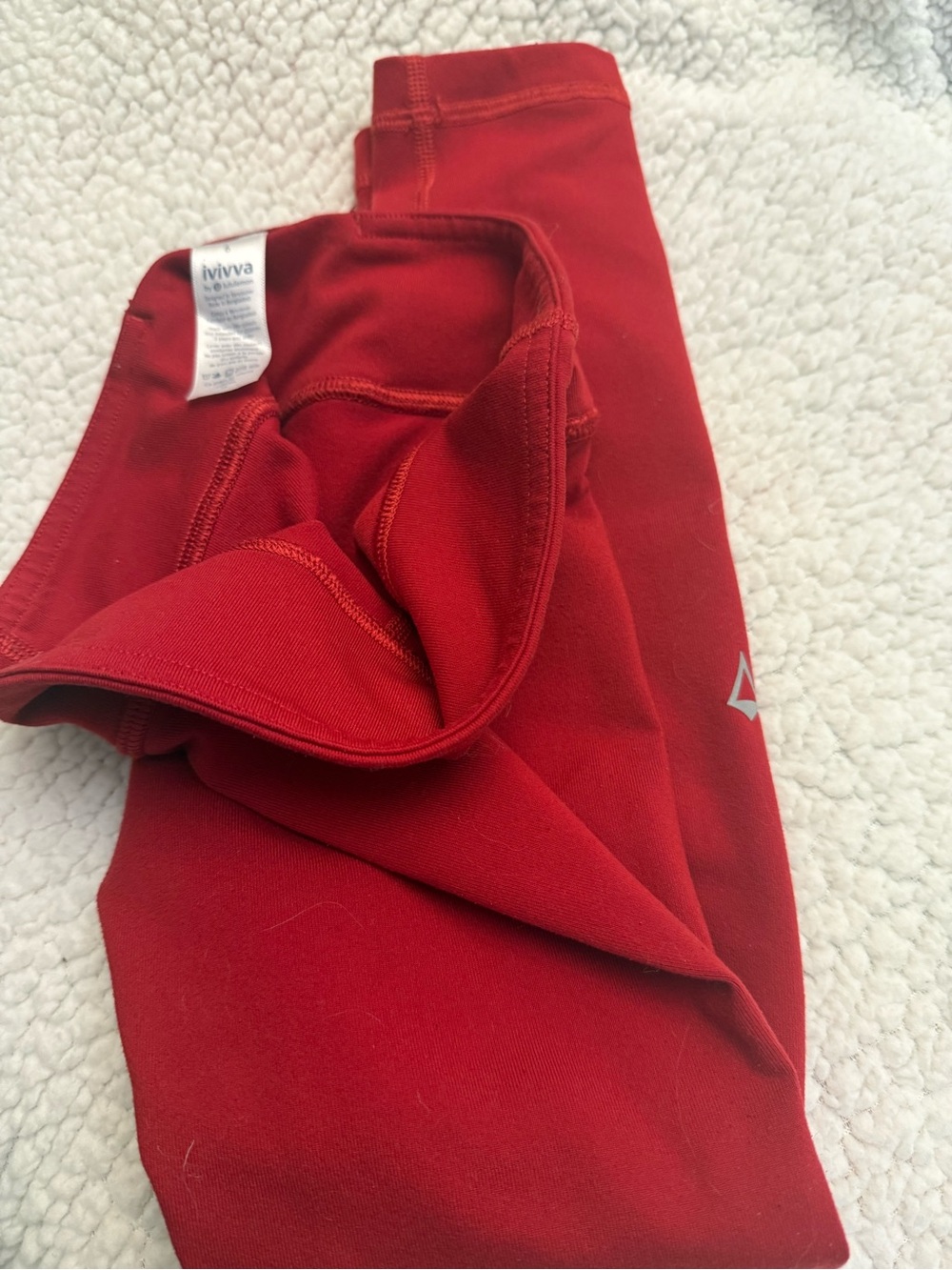 Ivivva Bright Red Performance Leggings